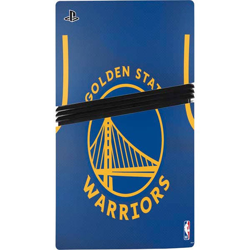 NBA Golden State Warriors Jersey PS5 Pro Console Skin